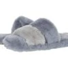 Madewell Two-Strap Scuff Slippers In Recycled Faux Fur -Shoes Stories Shop 71DiiKtMyKS