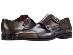 Massimo Matteo Two-Tone Double Monk