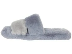 Madewell Two-Strap Scuff Slippers In Recycled Faux Fur -Shoes Stories Shop 71Lo9vLi9aS