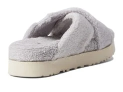 UGG Fuzz Sugar Terry Cross Slide -Shoes Stories Shop 71ix6e9wjaL