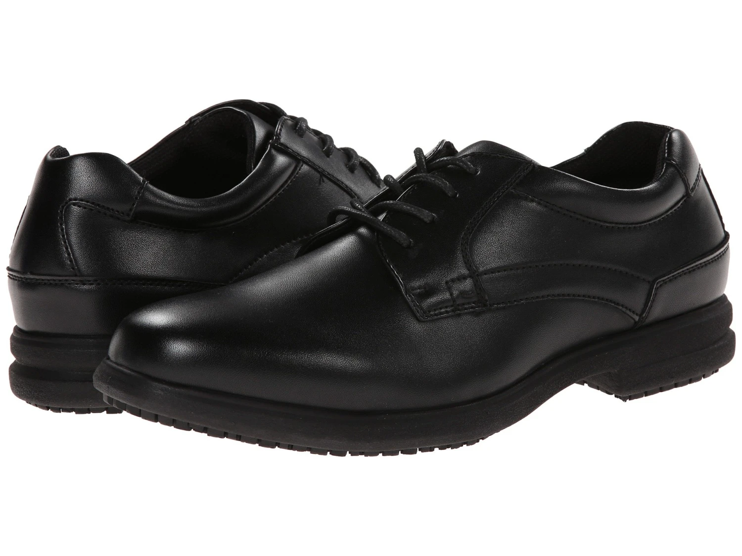 Nunn Bush Sherman Slip Resistant Plain Toe Oxford 3 Nunn Bush Sherman Slip Resistant Plain Toe Oxford
